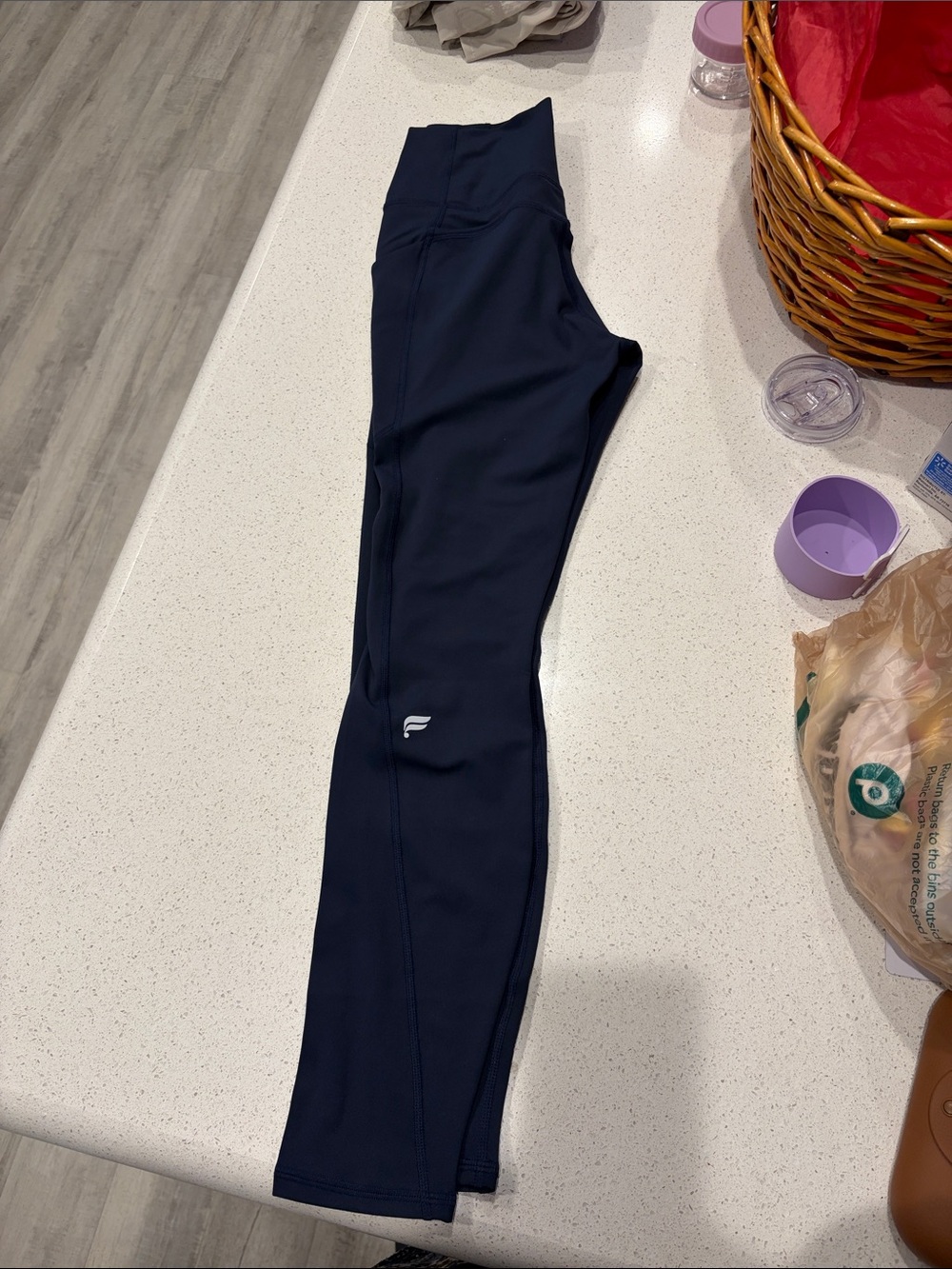 Fabletics Women’s' Navy PureLuxe Leggings